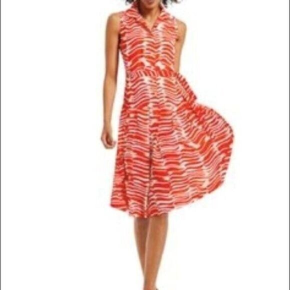 CAbi Style #281 Brushstroke Dress Medium $118 - Picture 2 of 6